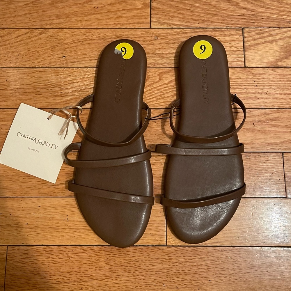Brown sandals
